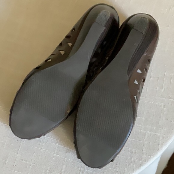 Mudd Size 7 Brown Peekaboo Toe Shoe with Box - Picture 8 of 8